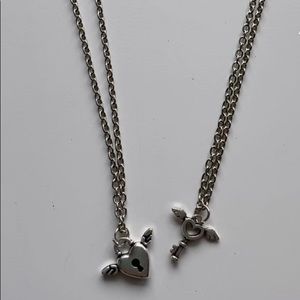 ❣︎ Key to my heart matching necklaces ❣︎
